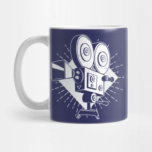 Retro Film Camera Movie Camera // Vintage Filmmaking Mug